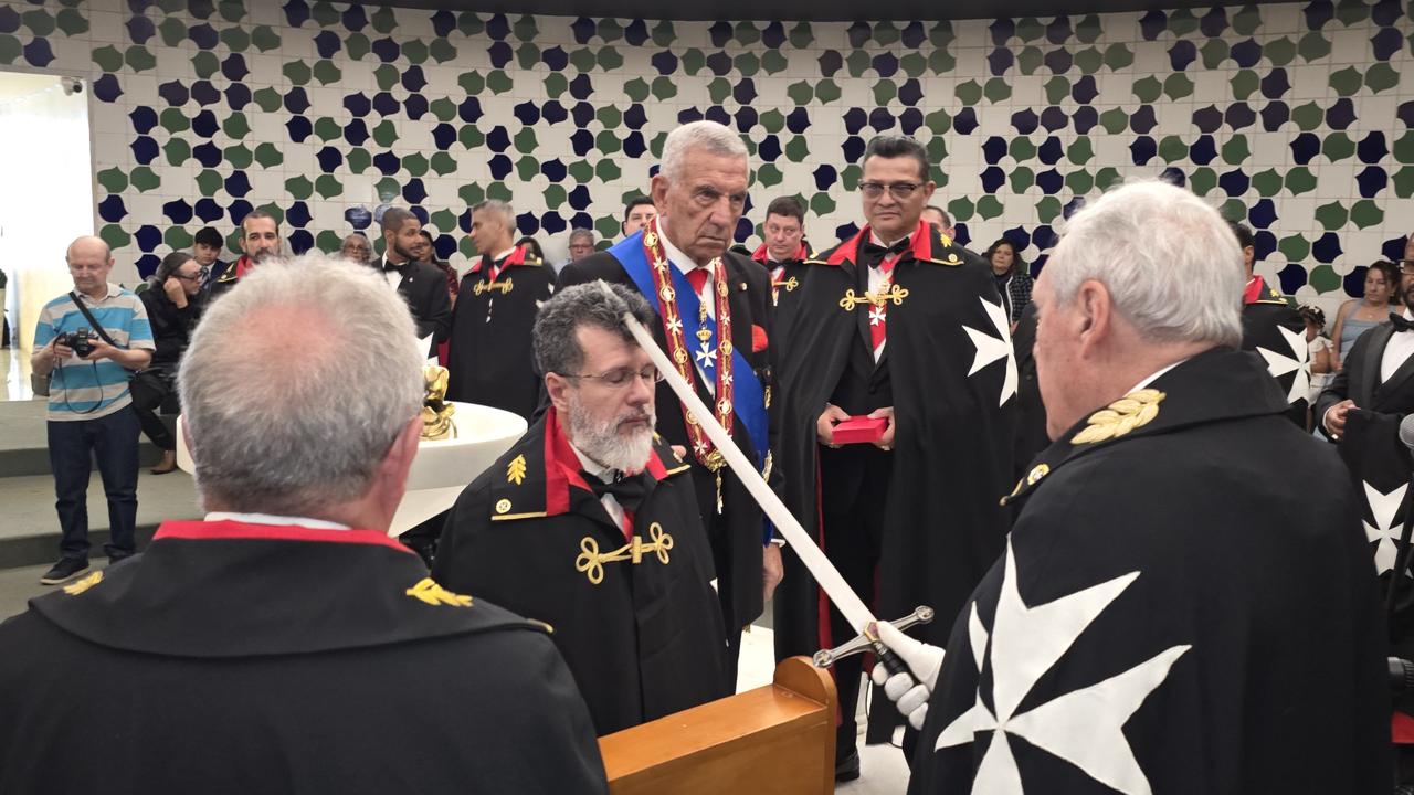 Investidura - momento da cerimônia