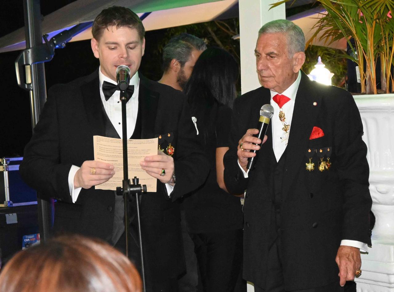 Jantar de recepcao