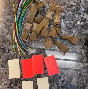 Strips and labels for the kit